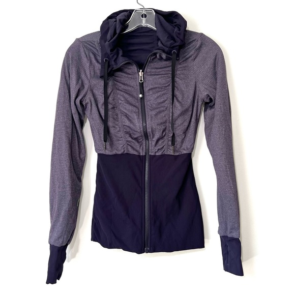 Lululemon Dance Studio Reversible Purple / Grape Jacket. - Picture 5 of 15